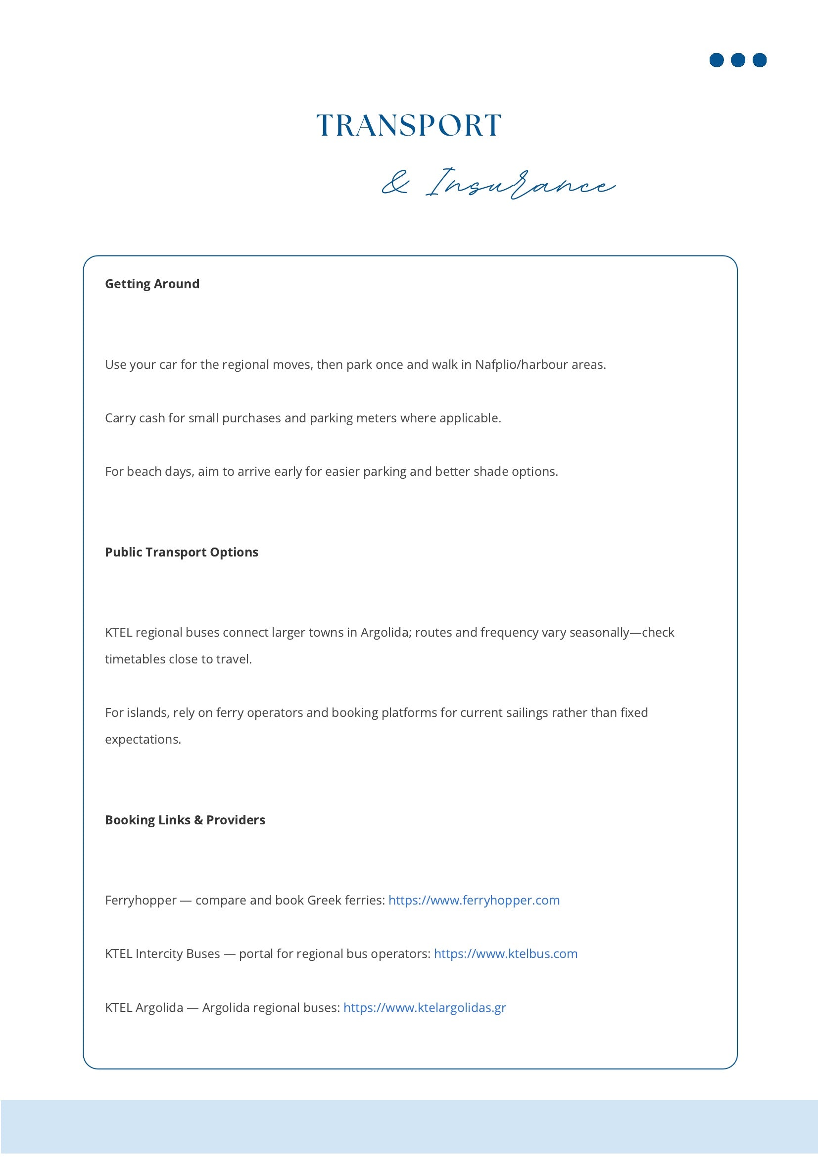 Personalized Travel Itinerary Service Created Exclusively For You Transport & Insurance MyTravelBotsCom